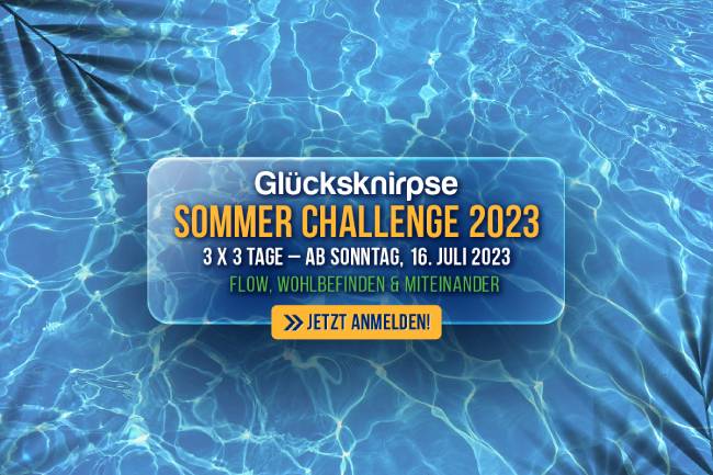 Glücksknirpse Sommer-Challenge 2023